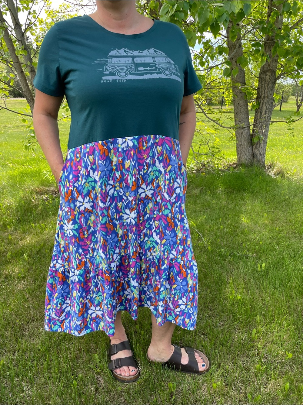 One of a kind Tentree brand t shirt dress WITH POCKETS!